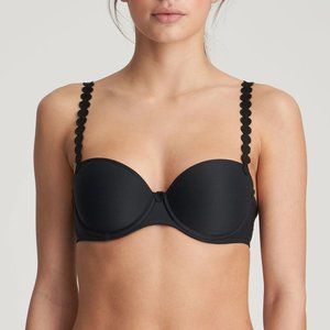 Marie Jo L'Aventure Tom Padded Balcony T-shirt Bra Charcoal Black 36D